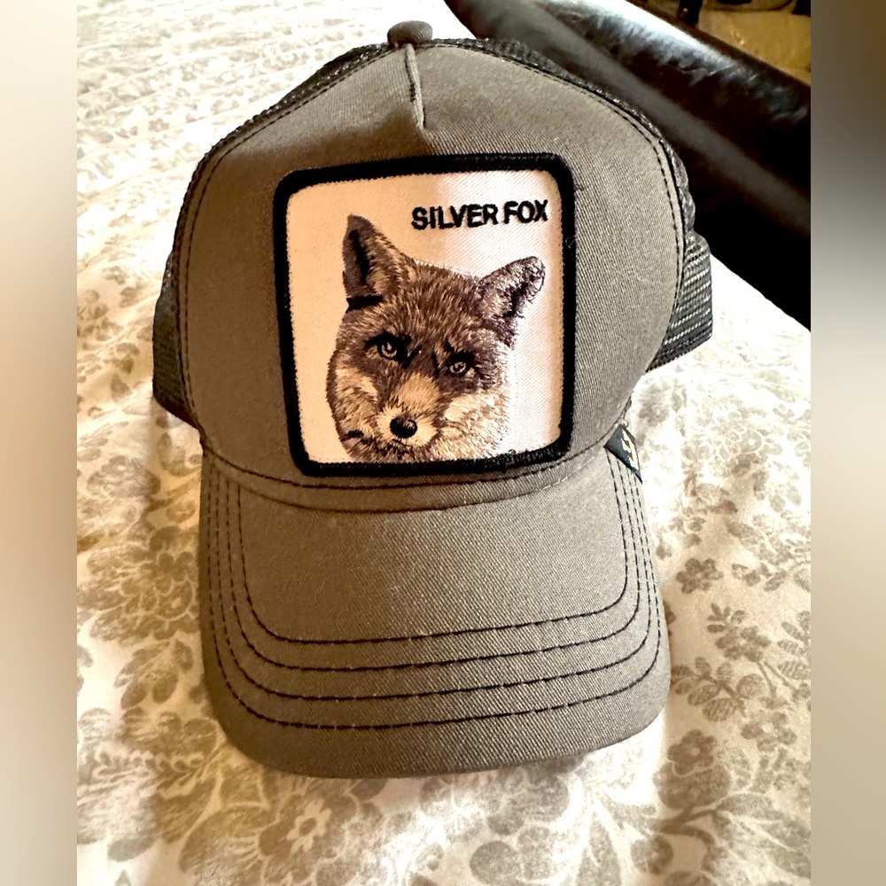 Goorin Brithers silver fox hat